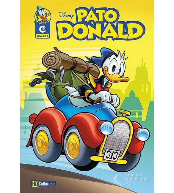 Revista Gibi Em Quadrinhos Pato Donald Nº 4 Hq Disney 2019